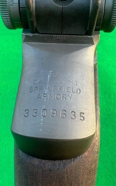 1944 Springfield M1 M-1 Garand WWII Battle Rifle