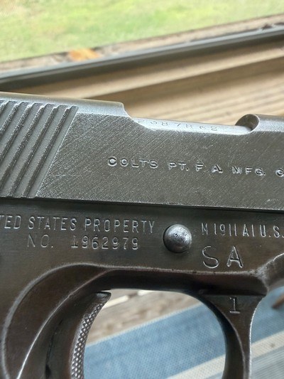 Remington Rand National Match 45 ACP - Image 3 of 15