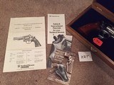 Smith and Wesson "VIRGINIA STATE POLICE 50TH ANNIVERSARY COMMEMORATIVE Model 66-1 .357 magnum caliber
PAIR
OF
REVOLVERS - 12 of 12