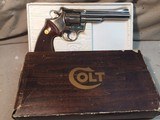 Colt Trooper MK III .357 magnum caliber Double Action Revolver in bright nickel finish - 1 of 15