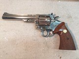 Colt Trooper MK III .357 magnum caliber Double Action Revolver in bright nickel finish - 4 of 15