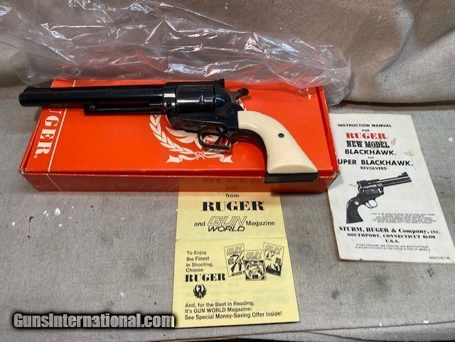 Ruger New Model Super Blackhawk .44 magnum caliber single