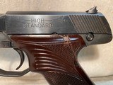 High Standard Dura-Matic M-101 "The Plinker" .22 long rifle caliber semi-automatic pistol - 6 of 11