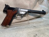 High Standard Supermatic Trophy .22 long rifle caliber semi-automatic target pistol - 1 of 15
