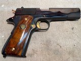 U.S. Army - Armed Forces .45 CommemorativeAuto Ordnance Model M1911A1 .45 caliber semi automatic - 5 of 15