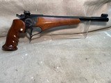 Thompson Center Arms Model First Generation Contender "Super 14" .30 .30 Winchester caliber single shot hunting pistol - 1 of 15