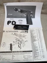 Starr Bonifacio Echeverria S. A. Model PD .45 ACP caliber semi automatic pistol - 12 of 15