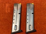 S&W Model 4006 .40 caliber original factory stainless steel magazines - 2 of 3