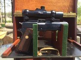 Custom Made Wood Bullseye Range Pistol Shooting Box - 13 of 15