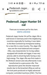 Pedersoli Jager Hunter 54 Cal - 3 of 10