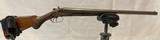 Remington Model 1885/1887 SxS Hammer Grade 3 damascus steel barrels, no engraving Coach Gun - 2 of 10