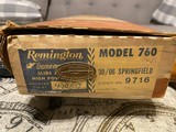 Remington 150th Anniversary Edition model 760 30-06 Rifle - 10 of 11