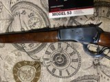 Browning Model 53 Lever action 32-20 Rifle Like New in Box - 5 of 11