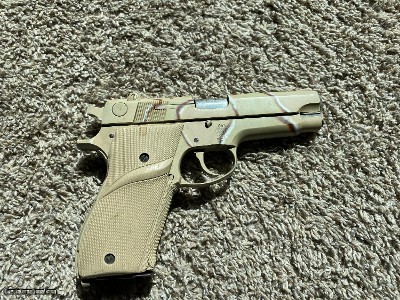 Smith and Wesson 9MM Model 39 2 Semi auto Pistol with Cerakote Finish