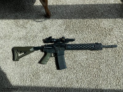 Spike's Tactical 6.8 Spl With Nikon Monarch Scope