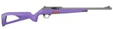 Winchester Wildcat SR .22 LR (Purple/Gray), Threaded Barrel - 1 of 6