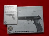 Steyr GB 9mm pistol LNIB Collector Quality - 2 of 7