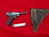 WWI 1915 DWM German Luger pistol All matching Serial numbers 9mm with holster - 2 of 10