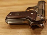 RARE Beretta 92 SB NICKEL finish 9mm with box and 2 mags - 6 of 8