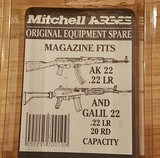 Mitchell Arms 22 20 round magazines for Galil 22 and AK 22 models - 2 of 4