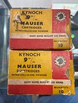 18 Cartridges of Kynoch 9mm Mauser - 1 of 1