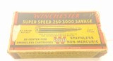 Winchester Super Speed .250-3000 Savage 20 Count