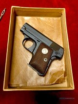 Colt 1908 -25ACP U.S. Property Vest Pocket Hammerless Pistol - 5 of 8