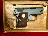 Colt 1908 -25ACP U.S. Property Vest Pocket Hammerless Pistol - 8 of 8