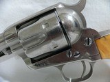 Colt SAA 45 colt Shipped to Texas 4 3/4” barrel Nickel - 2 of 10