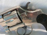 Colt New Navy Model of 1895 DA 38 Colt Nickel Like New - 2 of 15