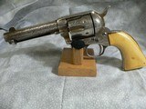 ---SOLD---Colt Single Action Army 45 Engraved 4 3/4