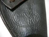 Stamp Property of the US P. O.Dept holster for a 7 1/2 inch Colt Single Action Badge and Patch - 3 of 5