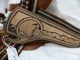 Mexican Parade Holster w/Ammo belt 41LC 4 3/4 inch 1877 DA - 2 of 5