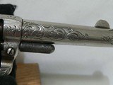 Colt 1877 Engraved Soft 38 Colt 1883 Lighting model - 8 of 11