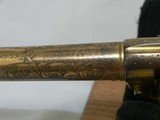 Colt 1877 Engraved Gold 38 Colt Lightning - 5 of 11