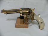 Colt 1877 Engraved Gold 38 Colt Lightning - 1 of 11