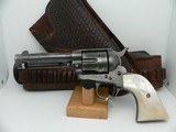 Colt Single Action Army 38 Colt 4 3/4” Barrel With Belt & Holster - 1 of 12