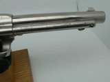 Colt Singe Action Army 45 Colt 5 1/2” Barrel Nickel Shipped 1884 - 8 of 16