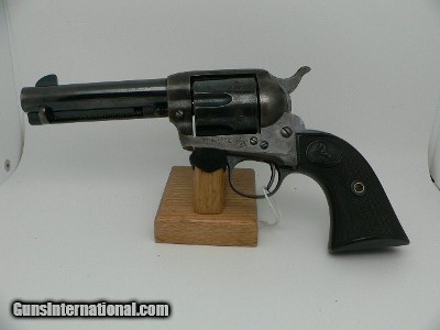 Colt Single Action Army 38 WCF 4 3/4” Barrel 90+ Blue/CC