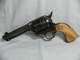 Colt Single Action Army 44 WCF 4 3/4” Barrel With Ivory - 1 of 12