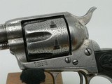 Colt Single Action Army 44-40 Nickel 4 3/4” Barrel 1884 - 2 of 13