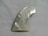 Colt Single Action Army Carved Pearl Eagle Grips
