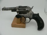 Colt 1877 Thunderer Engraved 41 Colt 1883