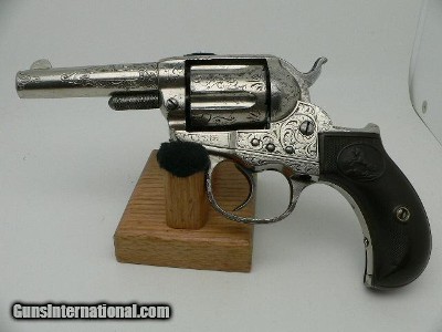 Colt 1877 Lightning Engraved 1883