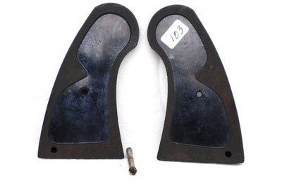 Colt Original New Service Hard Rubber Grips - Image 2 of 2