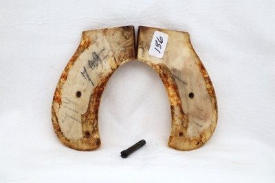 Colt 1877 Double Action Old Yellow Ivory Grips - Image 2 of 2
