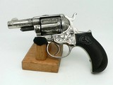 Colt Lightning 38 long colt Factory-Engraved with a 2 1/2” Barrel 98% nickel 1877 - Image 1 of 12