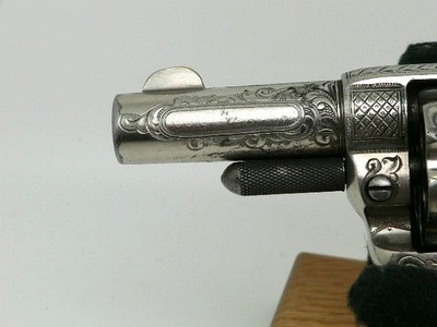 Colt Lightning 38 long colt Factory-Engraved with a 2 1/2” Barrel 98% nickel 1877 - Image 3 of 12