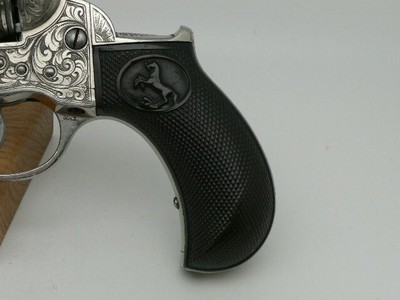 Colt Lightning 38 long colt Factory-Engraved with a 2 1/2” Barrel 98% nickel 1877 - Image 4 of 12