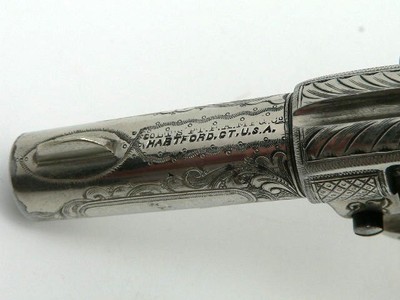 Colt Lightning 38 long colt Factory-Engraved with a 2 1/2” Barrel 98% nickel 1877 - Image 6 of 12